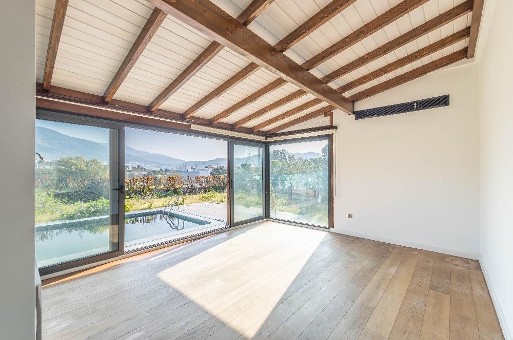 Bodrum Ortakent Merkez Tek Kat Müstakil Havuzlu Villa