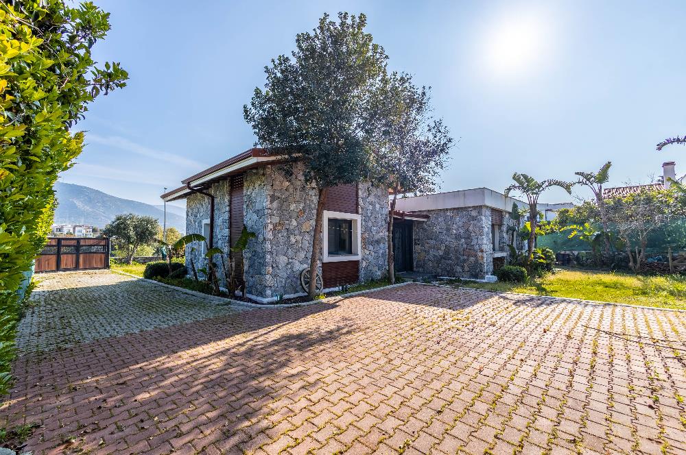 Bodrum Ortakent Merkez Tek Kat Müstakil Havuzlu Villa