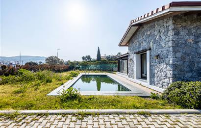 Bodrum Ortakent Merkez Tek Kat Müstakil Havuzlu Villa
