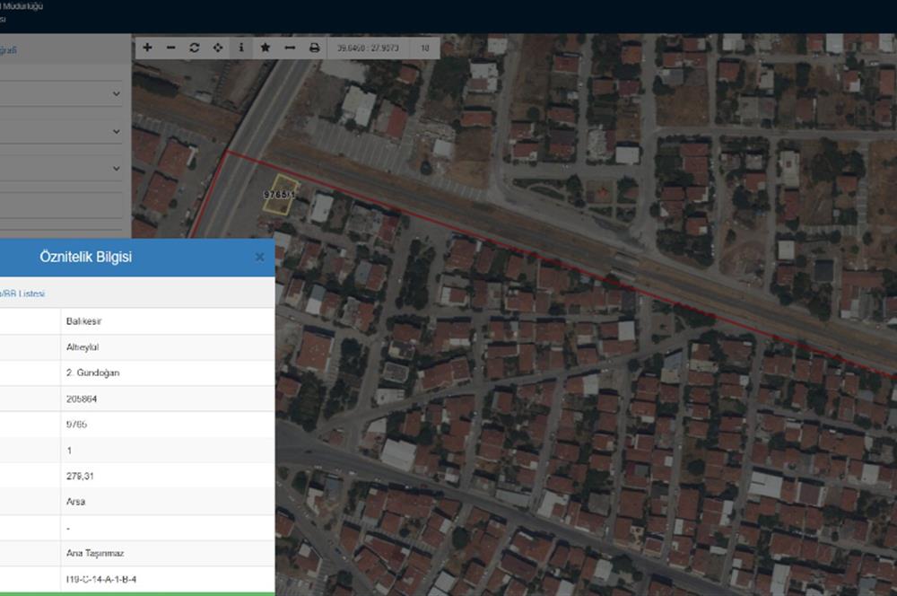 CENTURY 21 Bal'dan Balıkesir-Altıeylül-2nci Gündoğanda Satılık Arsa
