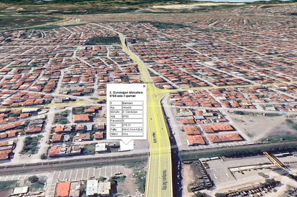 CENTURY 21 Bal'dan Balıkesir-Altıeylül-2nci Gündoğanda Satılık Arsa