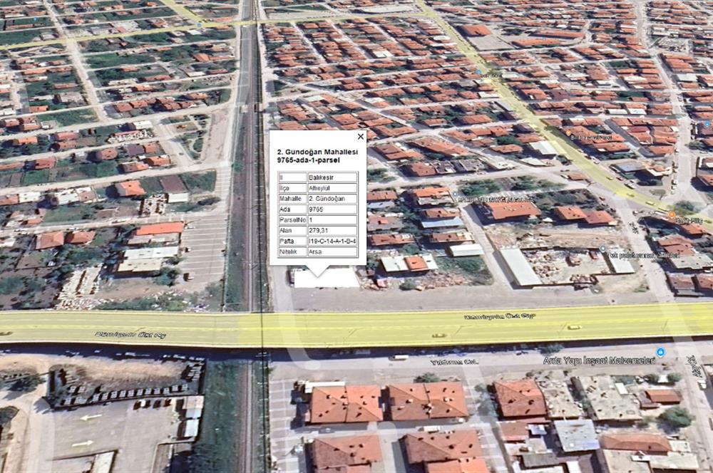 CENTURY 21 Bal'dan Balıkesir-Altıeylül-2nci Gündoğanda Satılık Arsa