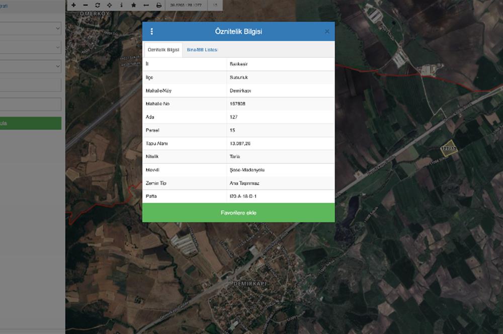 CENTURY 21 BAL SUSURLUK DEMİRKAPI SATILIK TARLA 13 DÖNÜM 