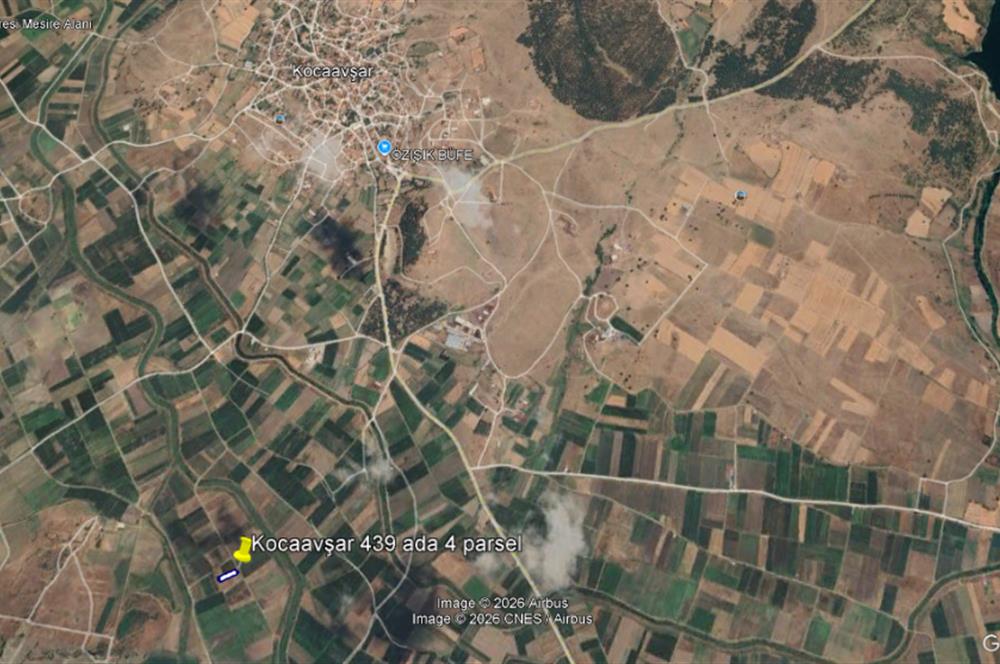 C21 BAL'DAN KARESİ KOCAAVŞAR MAH.DE SATILIK 1177 M2 TARLA