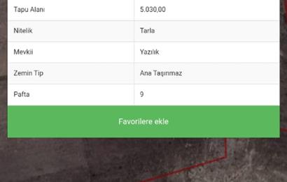 CENTURY21 PLUS'DAN İSCEHİSAR ÇALIŞLAR'DA SATILIK TARLA
