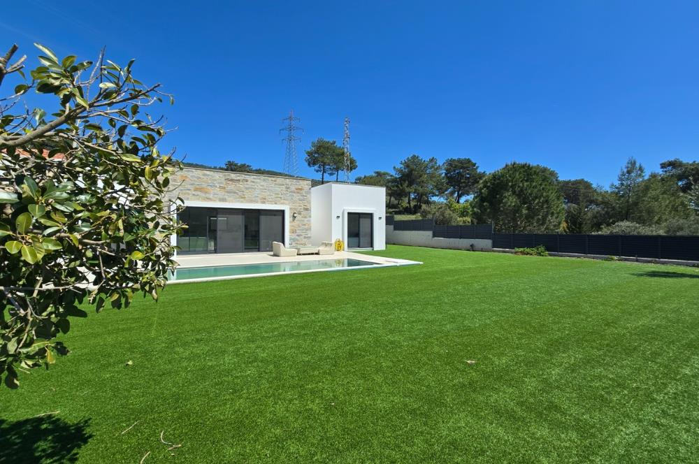 Bodrum Kızılağaç satılık tek kat lüks sıfır villa