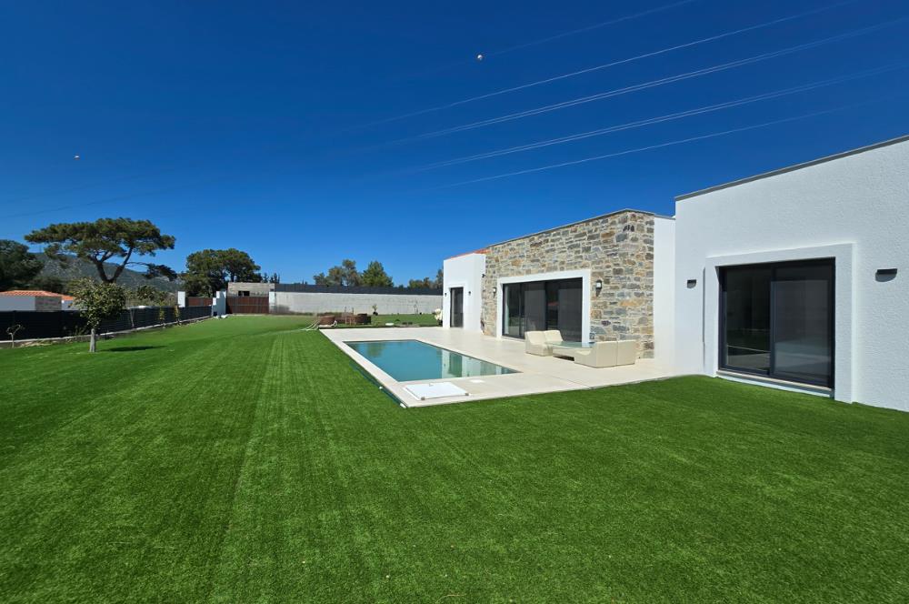 Bodrum Kızılağaç satılık tek kat lüks sıfır villa