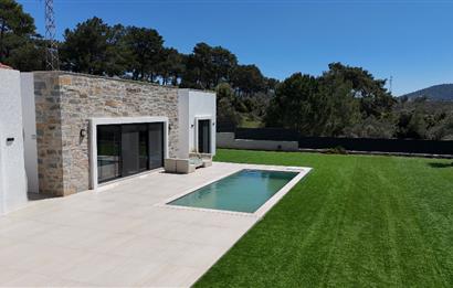Bodrum Kızılağaç satılık tek kat lüks sıfır villa