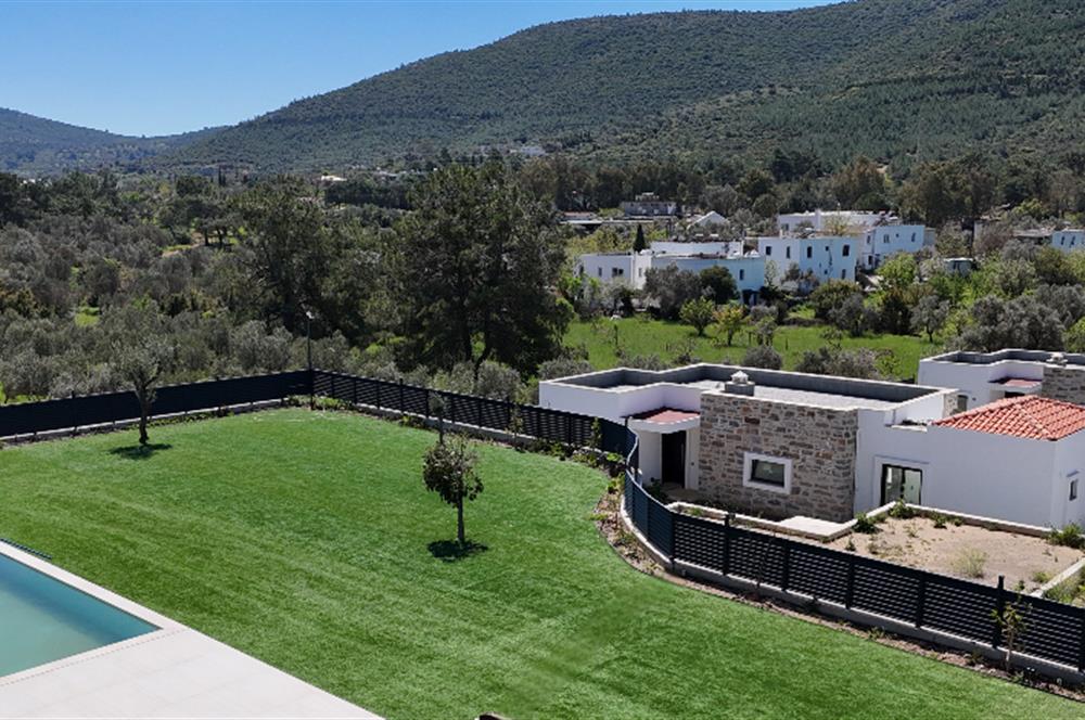Bodrum Kızılağaç satılık tek kat lüks sıfır villa