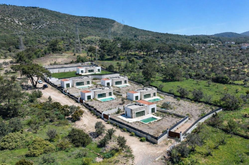 Bodrum Kızılağaç satılık tek kat lüks sıfır villa