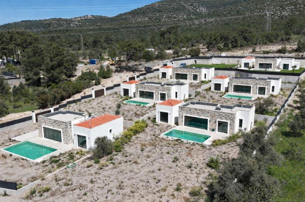 Bodrum Kızılağaç satılık tek kat lüks sıfır villa