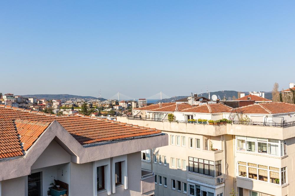 Tarabya Profesörler Sitesi’nde Eşyalı, Boğaz Manzaralı & Metroya 13 Dakika Yürüme Mesafesinde 3+1