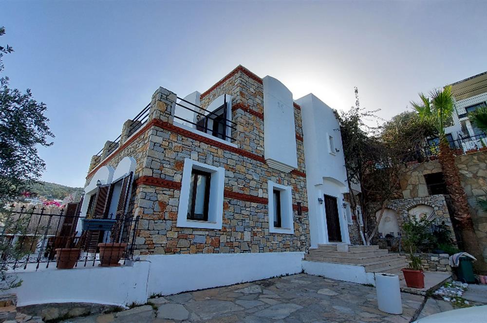 Bodrum Kumbahçe'de Kiralık 3+1 dubleks villa
