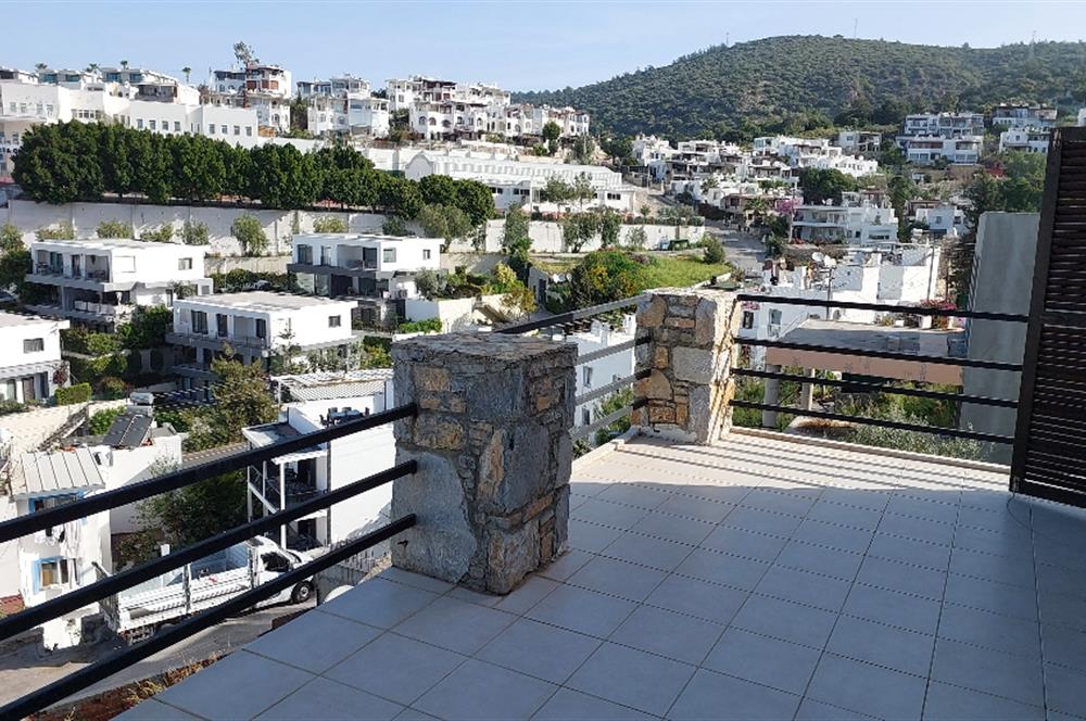 Bodrum Kumbahçe'de Kiralık 3+1 dubleks villa
