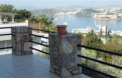 Bodrum Kumbahçe'de Kiralık 3+1 dubleks villa