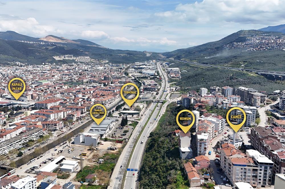 C21 Cius; Gemlik Hisar’da Önü Kapanmaz Full Deniz Manzaralı Masrafsız 2+1