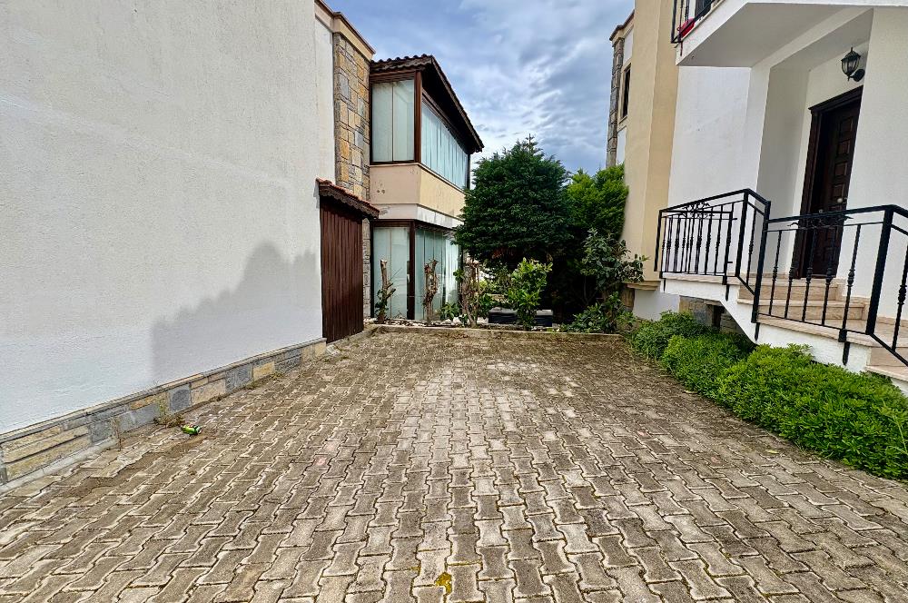 Bodrum Gündoğan Kiralık Tatil Evi | Deniz Manzaralı, Plaja Yürüme Mesafesinde, Özel Bahçeli Lüks Dubleks