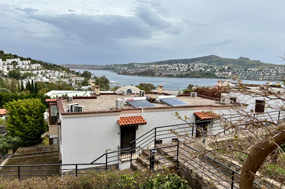 Bodrum Gündoğan Kiralık Tatil Evi | Deniz Manzaralı, Plaja Yürüme Mesafesinde, Özel Bahçeli Lüks Dubleks