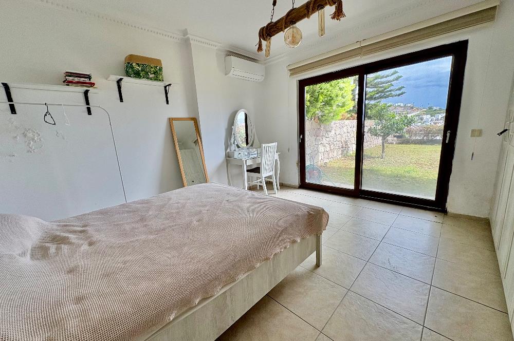 Bodrum Gündoğan Kiralık Tatil Evi | Deniz Manzaralı, Plaja Yürüme Mesafesinde, Özel Bahçeli Lüks Dubleks