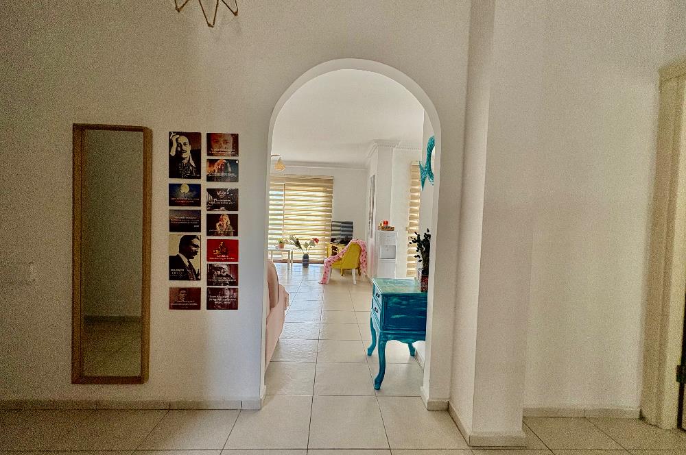 Bodrum Gündoğan Kiralık Tatil Evi | Deniz Manzaralı, Plaja Yürüme Mesafesinde, Özel Bahçeli Lüks Dubleks