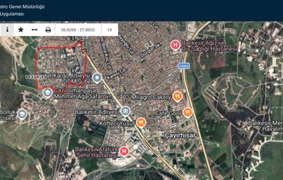 ALTIEYLÜL YILDIZ MH. MERKEZİ KONUMDA SATILIK 250 M2 ARSA