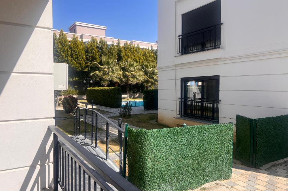 Gaziemir Ulka Beyaz Sitesi Kiralık 3+1 Bahçeli Daire