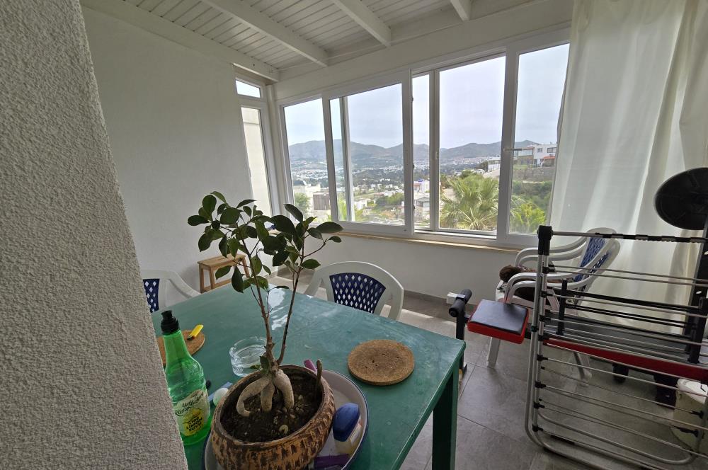 Bodrum Gümüşlükte Satılık 2+1 Havuzlu Dubleks Daire