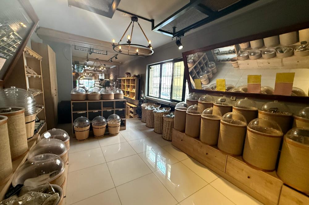 DİKMEN MERKEZDE ANA CADDEDE 200m2 ŞARKÜTERİ VE DOĞAL ÜRÜNLER