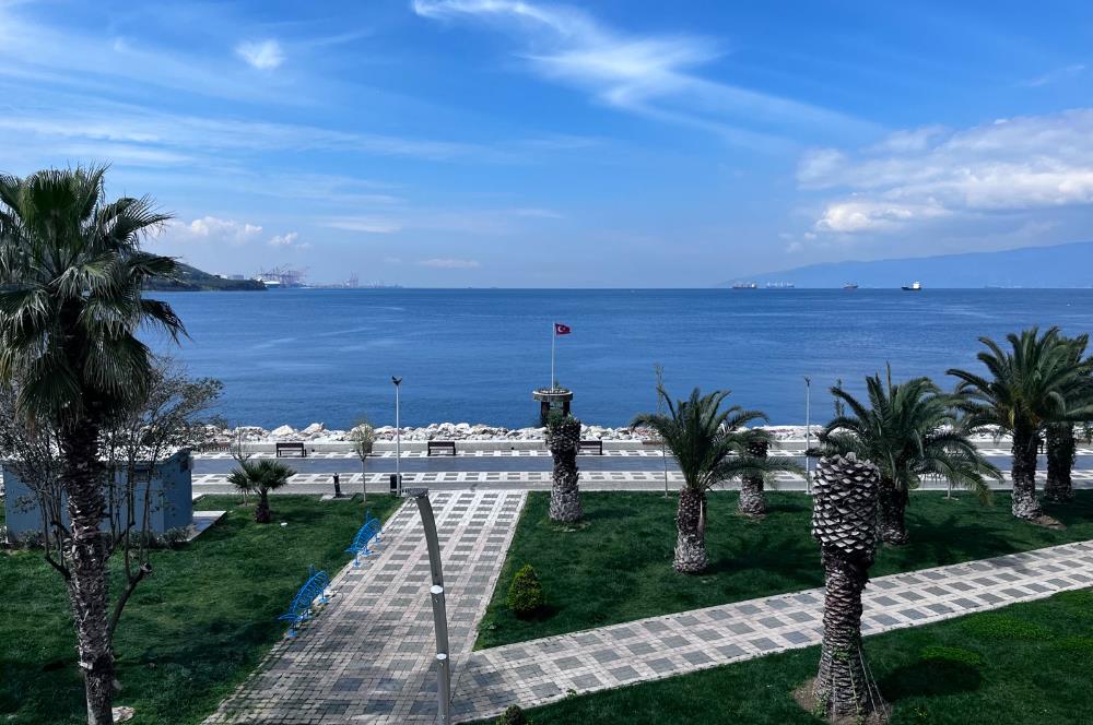 C21 Cius; Sahil Kordonda Full Deniz Manzaralı Eşyalı 3+1 Daire