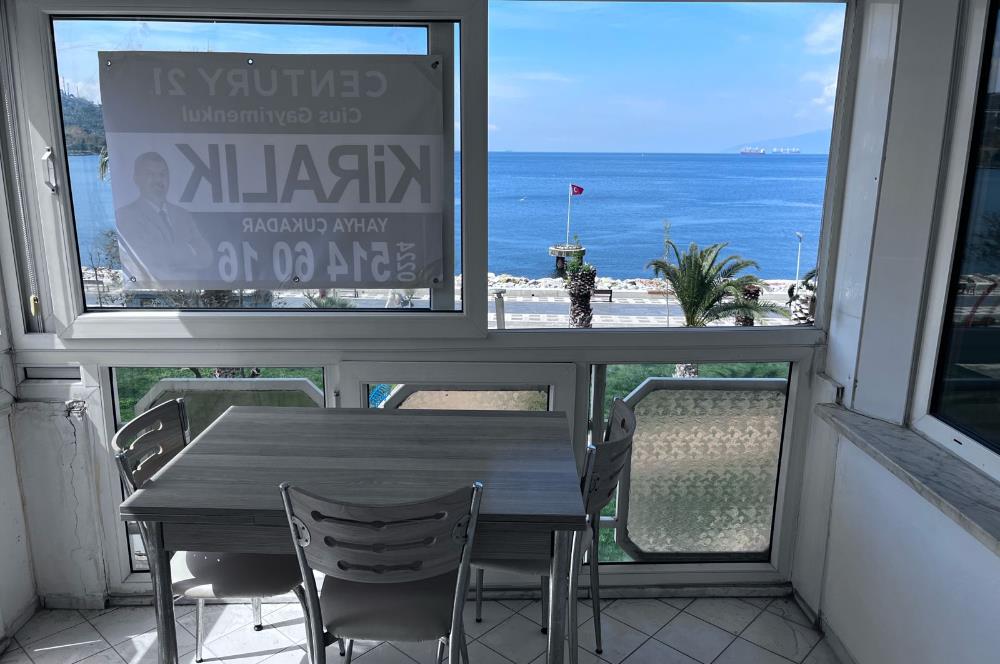 C21 Cius; Sahil Kordonda Full Deniz Manzaralı Eşyalı 3+1 Daire