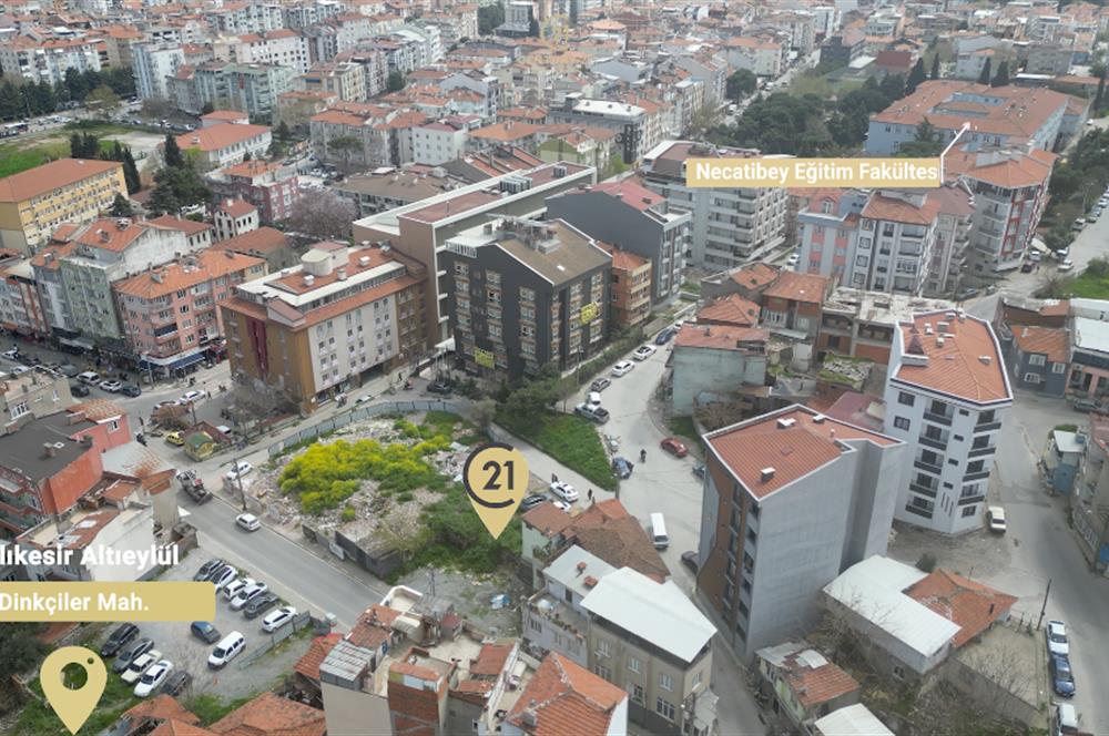 C21 Bal/Altıeylül/Dinkçiler MAH. 132 m2/KAT KARŞILIĞI ARSA