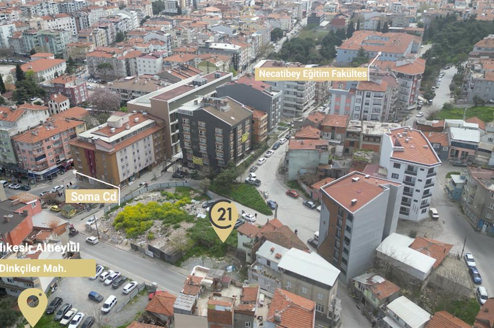 C21 Bal/Altıeylül/Dinkçiler MAH. 132 m2/KAT KARŞILIĞI ARSA