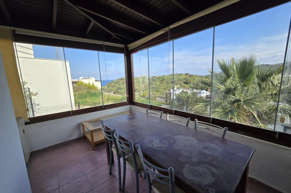  Bodrum Gümüşlük Bahçeli Kısmi Deniz Manzaralı Bahçeli Müstakil Ev