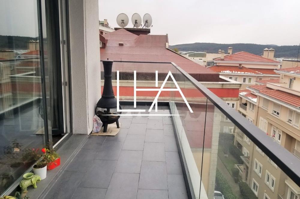 C21'DEN DOĞA TERAS SİTESİ'NDE ÖNÜ AÇIK FERAH KİRALIK 2+1 DAİRE