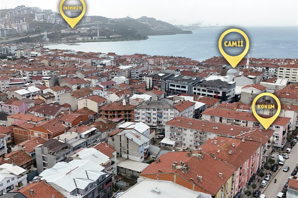 C21 Cius; Orhangazi Caddesi 2+1 Geniş Satılık Daire