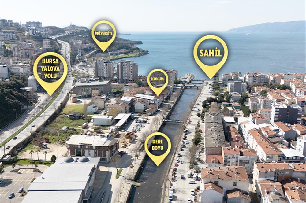 C21 Cius; Muhteşem Lokasyon 3+1 Önü Açık Ferah Daire