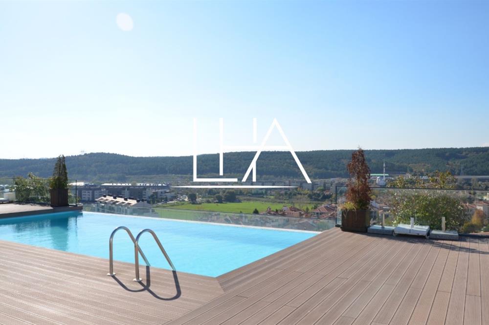 C21'DEN DOĞA TERAS SİTESİ'NDE ÖNÜ AÇIK FERAH KİRALIK 2+1 DAİRE