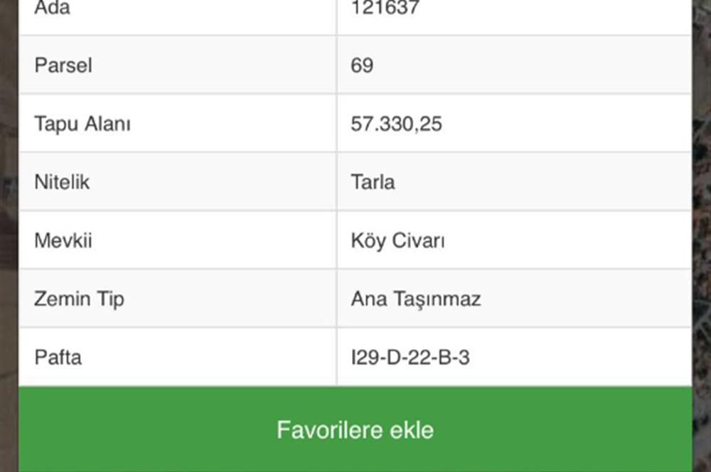 OYACA'DA MERKEZ'E YAKIN SİTE İÇERİSİNDE SATILIK HOBİ BAHÇESİ