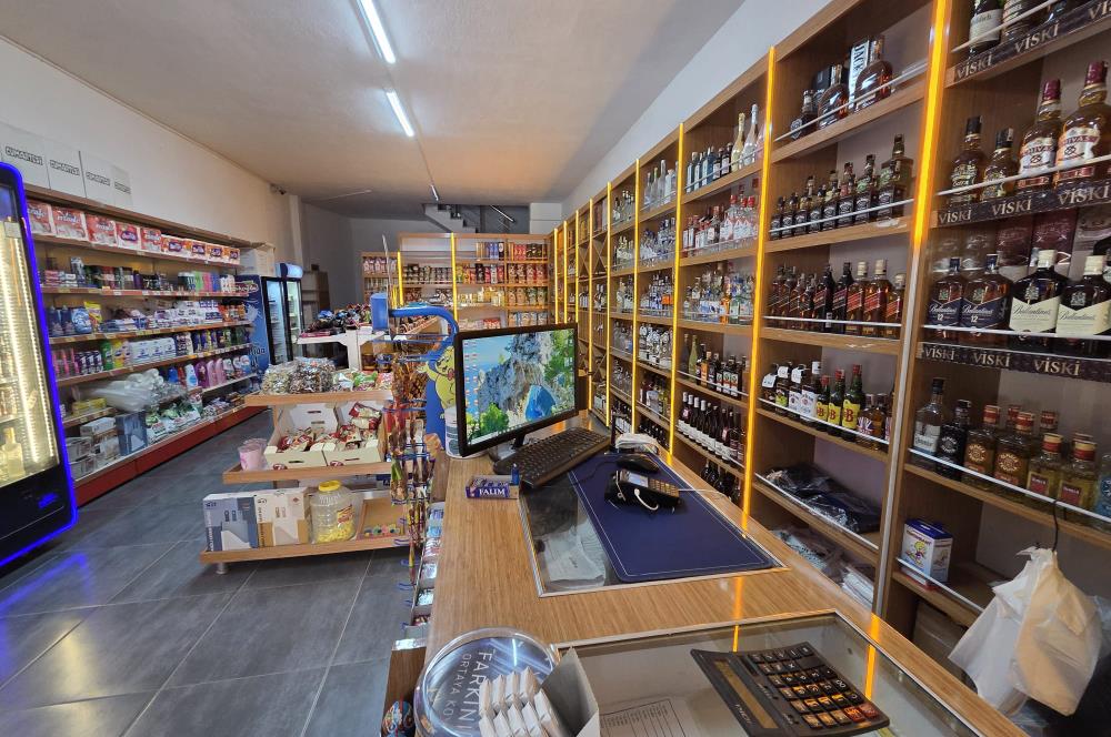 Bodrum -  Peksimet devren kiralık ticari dükkan