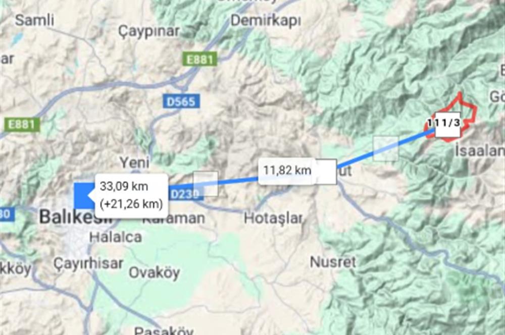 C21 LOCA'DAN KEPSUT ÖRENHARMAN MAHALLESİNDE SATILIK 90 M2 ARSA