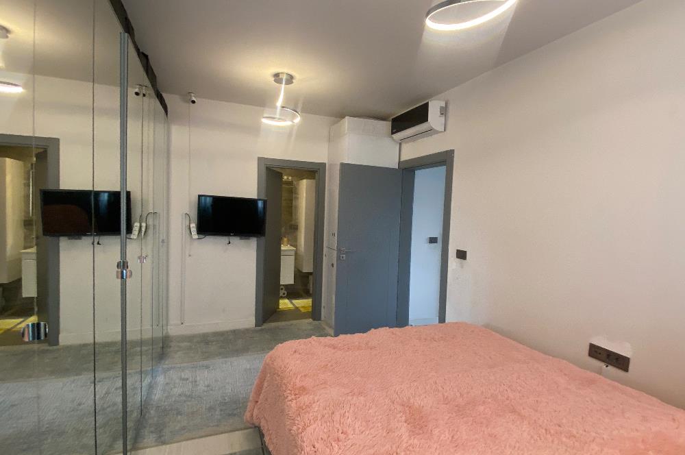 Bardakçı Yüzme Havuzlu Site de Manzaralı Satılık 2+1 Daire 