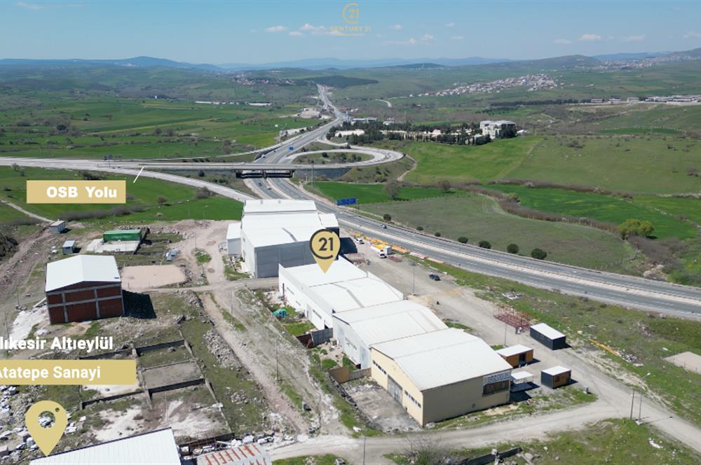 C21 BAL'DAN ATATEPE SANAYİ SİTESİ ÖN CEPHE SATILIK DÜKKAN