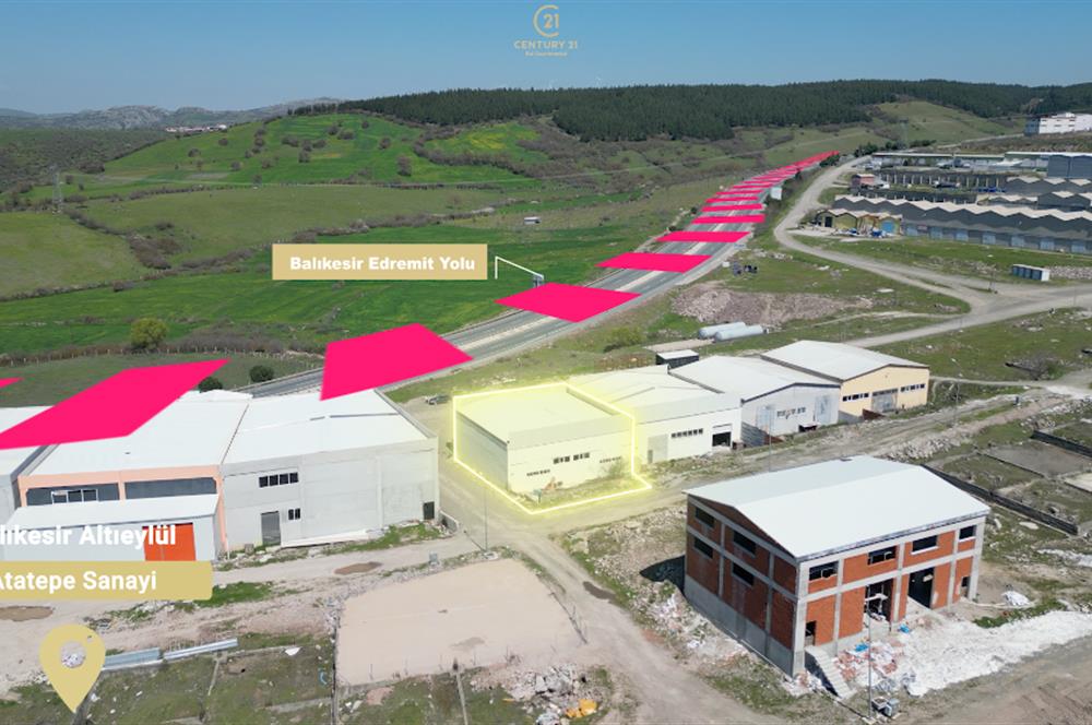 C21 BAL'DAN ATATEPE SANAYİ SİTESİ ÖN CEPHE SATILIK DÜKKAN