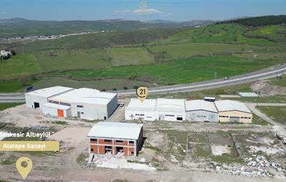 C21 BAL'DAN ATATEPE SANAYİ SİTESİ ÖN CEPHE SATILIK DÜKKAN