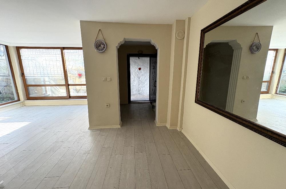 Bodrum Yokuşbaşı'nda Yeni Tadilatlı Kiralık Bahçeli 1+1 Daire