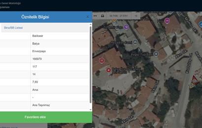 CENTRUY 21 BAL'DAN  BALYA ENVERPAŞA MAHALLESİ SATILIK AHIR VE ARSA