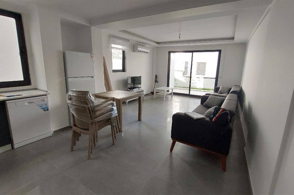 Bodrum-Türkbükü kısmi deniz manzaralı eşyalı kiralık daireler