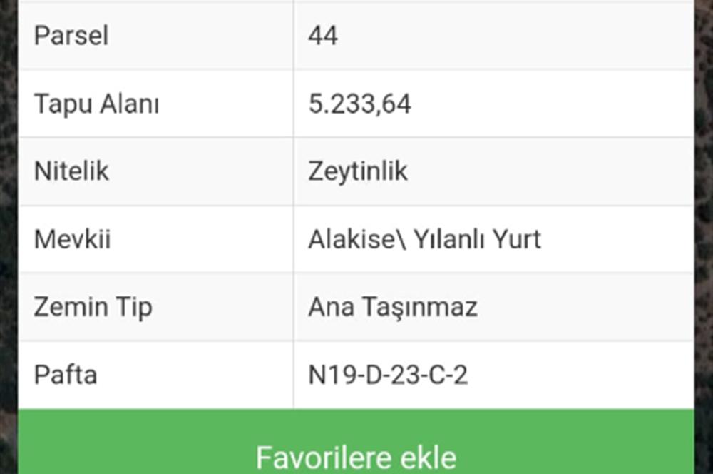Bodrum Mazıda yatırım değeri yüksek satılık tarla