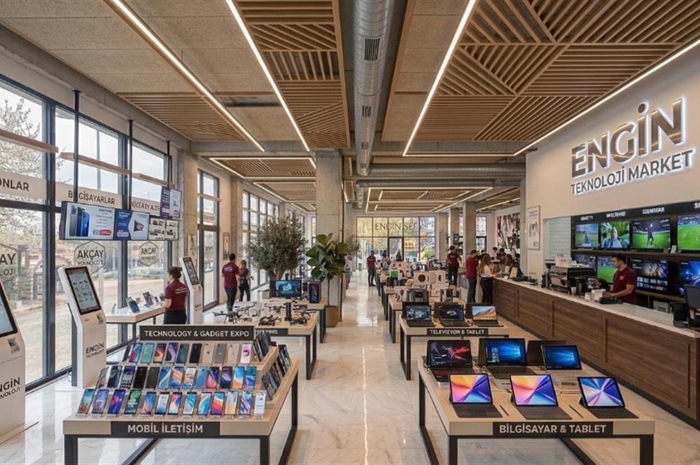 Balıkesir'de Ticaretin Merkezinde 46Mt Cepheli,Prestijli Kiralık