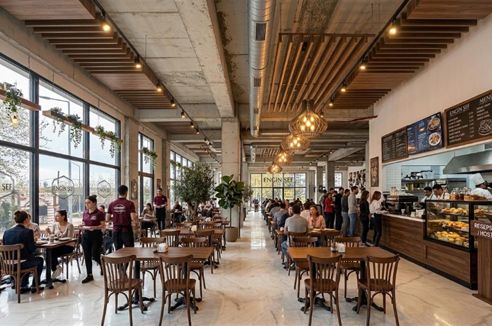 Balıkesir'de Ticaretin Merkezinde 46Mt Cepheli,Prestijli Kiralık